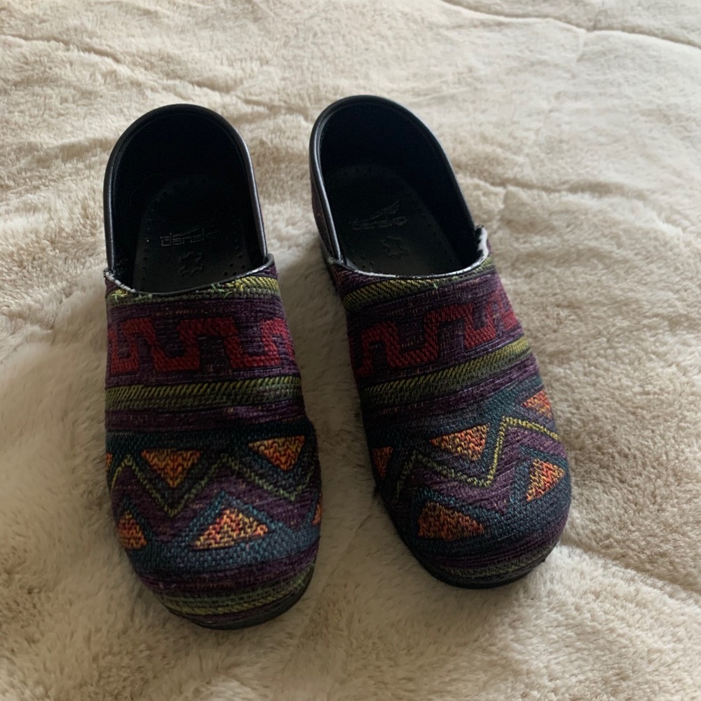Dansko Southwest Pattern Clogs - image 3